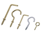 Hook Screws with Shoulder/Cup/Eye/Square/L Type,Metal/Stainless/PVC Manufacturer Wood Screw Hook